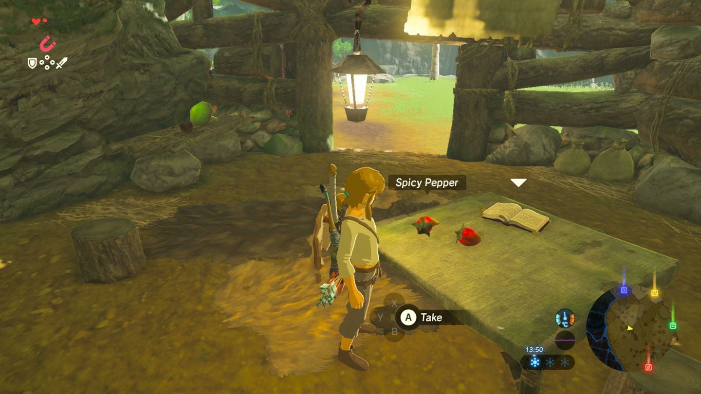 Zelda Breath of the Wild Getting cold resistance early with warm